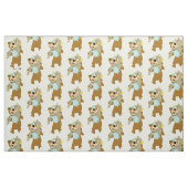 Yogi Bear Carry Cindy Bear Stoff (Fat Quarter (45,7 x 55,9 cm))