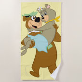 Yogi Bear Carry Cindy Bear Strandtuch (Vorderseite)