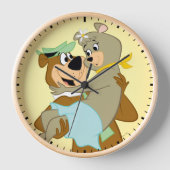 Yogi Bear Carry Cindy Bear Uhr (Vorderseite)