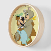 Yogi Bear Carry Cindy Bear Uhr (Winkel)