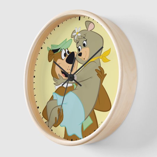 Yogi Bear Carry Cindy Bear Uhr (Winkel)
