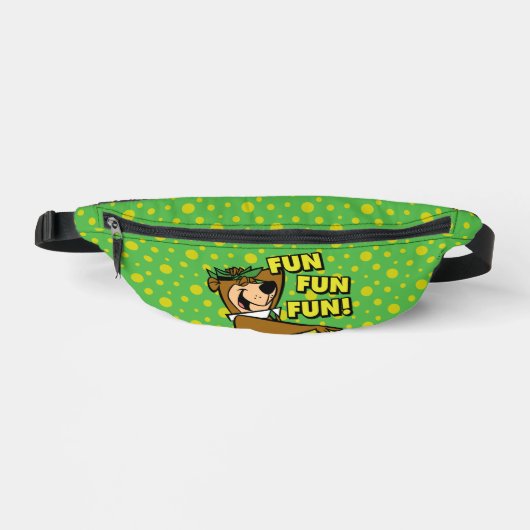 Yogi Bear Fun Fun Fun Bauchtasche (Vorderseite)