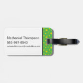 Yogi Bear Fun Fun Fun Gepäckanhänger (Rückseite horizontal)