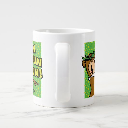 Yogi Bear Fun Fun Fun Jumbo-Tasse (Rückseite)