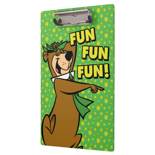Yogi Bear Fun Fun Fun Klemmbrett (Links)