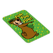 Yogi Bear Fun Fun Fun Magnet (Rechte Seite)