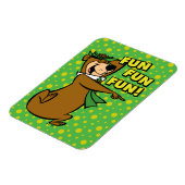 Yogi Bear Fun Fun Fun Magnet (Linke Seite)