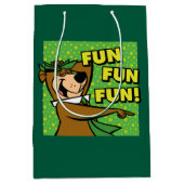Yogi Bear Fun Fun Fun Mittlere Geschenktüte (Vorderseite)