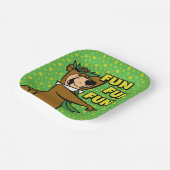 Yogi Bear Fun Fun Fun Pappteller (Gewinkelt)
