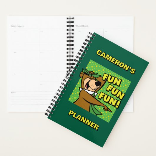 Yogi Bear Fun Fun Fun Planer (Anzeige)