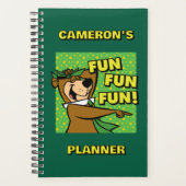 Yogi Bear Fun Fun Fun Planer (Vorderseite)