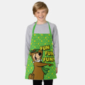 Yogi Bear Fun Fun Fun Schürze (Getragen)