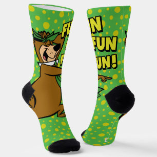 Yogi Bear Fun Fun Fun Socken