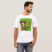 Yogi Bear Fun Fun Fun T-Shirt (Vorne ganz)
