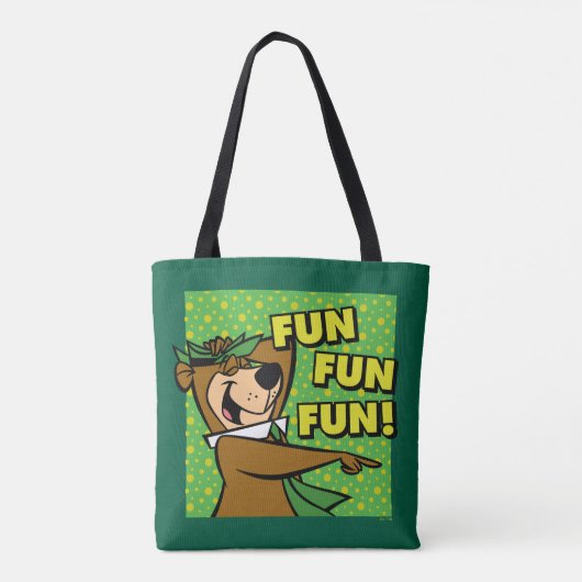 Yogi Bear Fun Fun Fun Tasche (Rückseite)