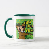 Yogi Bear Fun Fun Fun Tasse (Links)