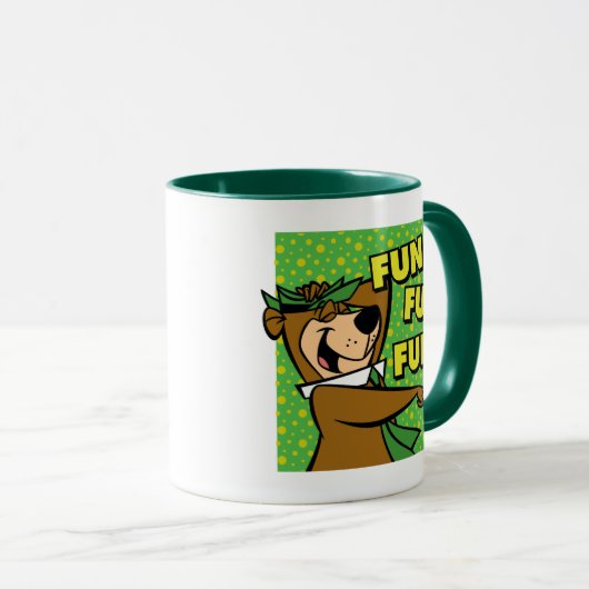 Yogi Bear Fun Fun Fun Tasse (VorderseiteRechts)