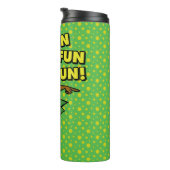 Yogi Bear Fun Fun Fun Thermosbecher (Nach rechts gedreht)