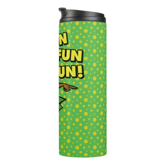 Yogi Bear Fun Fun Fun Thermosbecher (Nach rechts gedreht)