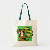 Yogi Bear Fun Fun Fun Tragetasche (Vorne)