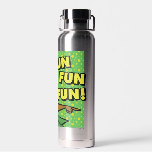 Yogi Bear Fun Fun Fun Trinkflasche (Rückseite)