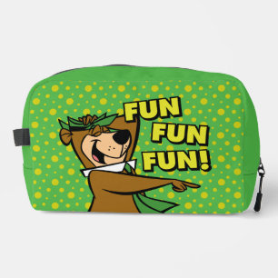 Yogi Bear Fun Fun Fun Waschbeutel