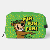 Yogi Bear Fun Fun Fun Waschbeutel (Rückseite)