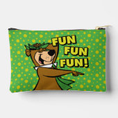 Yogi Bear Fun Fun Fun Zubehörtasche (Rückseite)