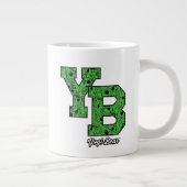 Yogi Bear Gemustert Varsity Letters Jumbo-Tasse (Rechts)
