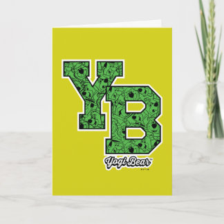 Yogi Bear Gemustert Varsity Letters Karte