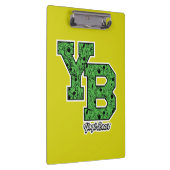 Yogi Bear Gemustert Varsity Letters Klemmbrett (Rechts)