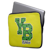 Yogi Bear Gemustert Varsity Letters Laptopschutzhülle (Vorderseite Links)