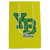 Yogi Bear Gemustert Varsity Letters Mittlere Geschenktüte (Rückseite)
