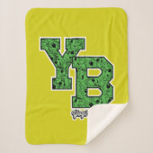 Yogi Bear Gemustert Varsity Letters Sherpadecke (Vorderseite)