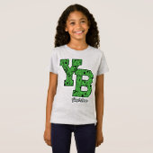 Yogi Bear Gemustert Varsity Letters T-Shirt (Vorne ganz)
