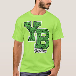 Yogi Bear Gemustert Varsity Letters T-Shirt
