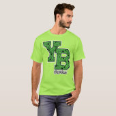 Yogi Bear Gemustert Varsity Letters T-Shirt (Vorne ganz)