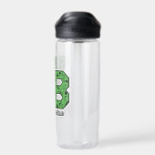 Yogi Bear Gemustert Varsity Letters Trinkflasche (Rückseite)