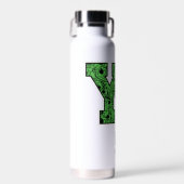 Yogi Bear Gemustert Varsity Letters Trinkflasche (Vorne)