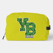 Yogi Bear Gemustert Varsity Letters Waschbeutel (Rückseite)