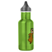 Yogi Bear Hey Hey Hey Edelstahlflasche (Links)