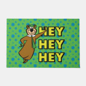 Yogi Bear Hey Hey Hey Fußmatte (Vorderseite)