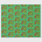 Yogi Bear Hey Hey Hey Geschenkpapier (Flach)