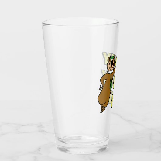 Yogi Bear Hey Hey Hey Glas (Rechts)