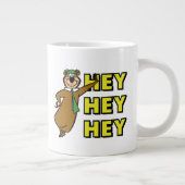 Yogi Bear Hey Hey Hey Jumbo-Tasse (Rechts)