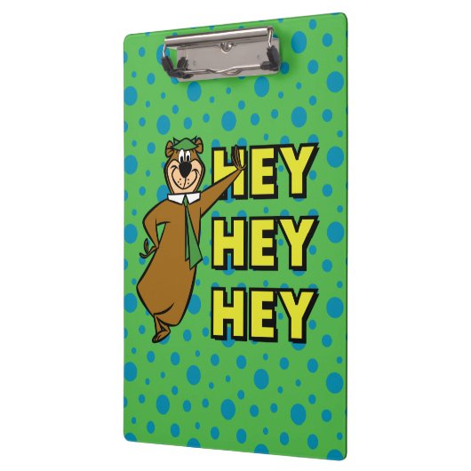 Yogi Bear Hey Hey Hey Klemmbrett (Links)