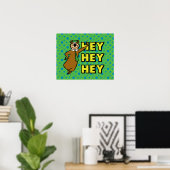 Yogi Bear Hey Hey Hey Poster (Heimbüro)
