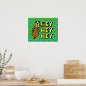 Yogi Bear Hey Hey Hey Poster (Küche)