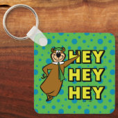 Yogi Bear Hey Hey Hey Schlüsselanhänger (Vorderseite)