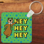 Yogi Bear Hey Hey Hey Schlüsselanhänger (Rückseite)